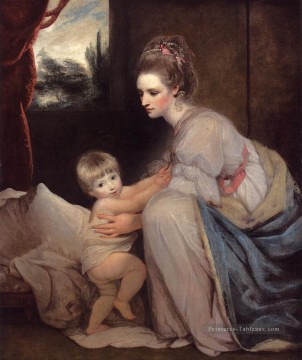 Portrait de l’honorable Mme William Beresford Joshua Reynolds Peinture à l'huile